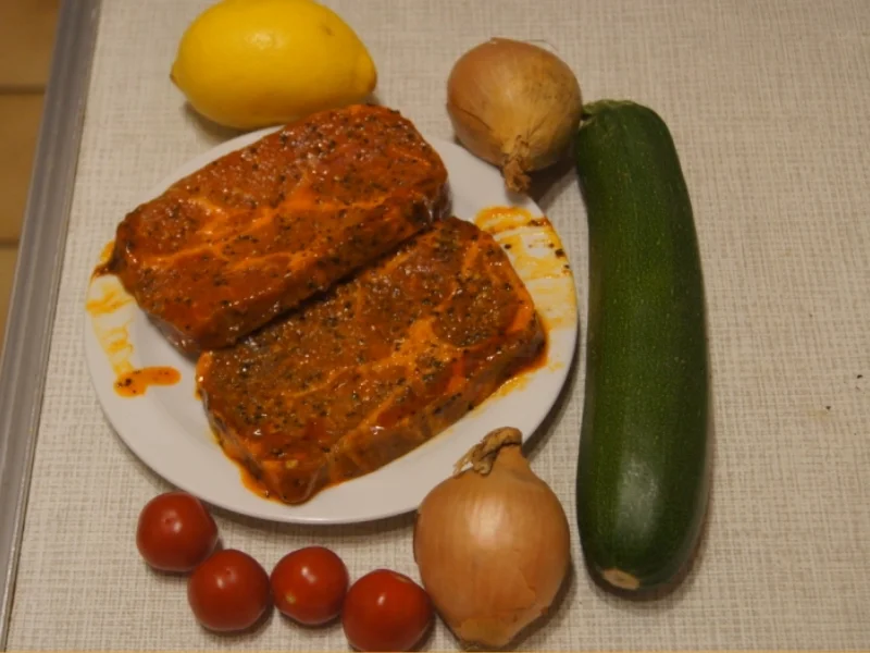 Rezept: Paprika Steak mit Beilagen II Bild Nr. 5195 Paprika Steak mit Beilagen II - Rezept - Bild Nr. 5195