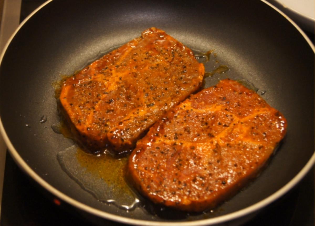 Paprika Steak mit Beilagen II - Rezept - Bild Nr. 5198