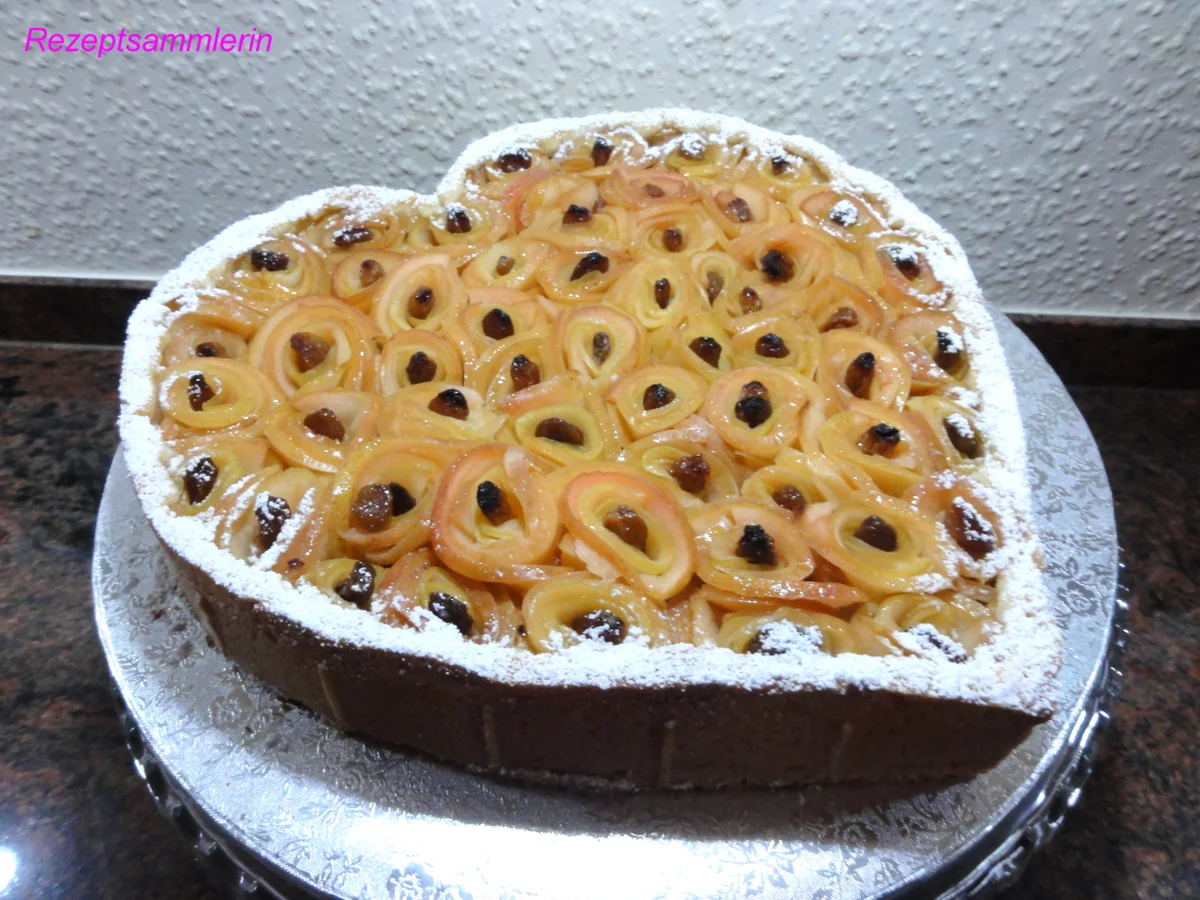 Rezept: Mürbeteig: ROSEN ~ KUCHEN zum Valentinstag Bild Nr. 5202 Mürbeteig: ROSEN ~ KUCHEN zum Valentinstag - Rezept - Bild Nr. 5202
