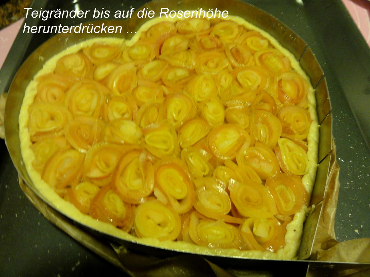 Mürbeteig:   ROSEN ~ KUCHEN zum Valentinstag - Rezept - Bild Nr. 5220