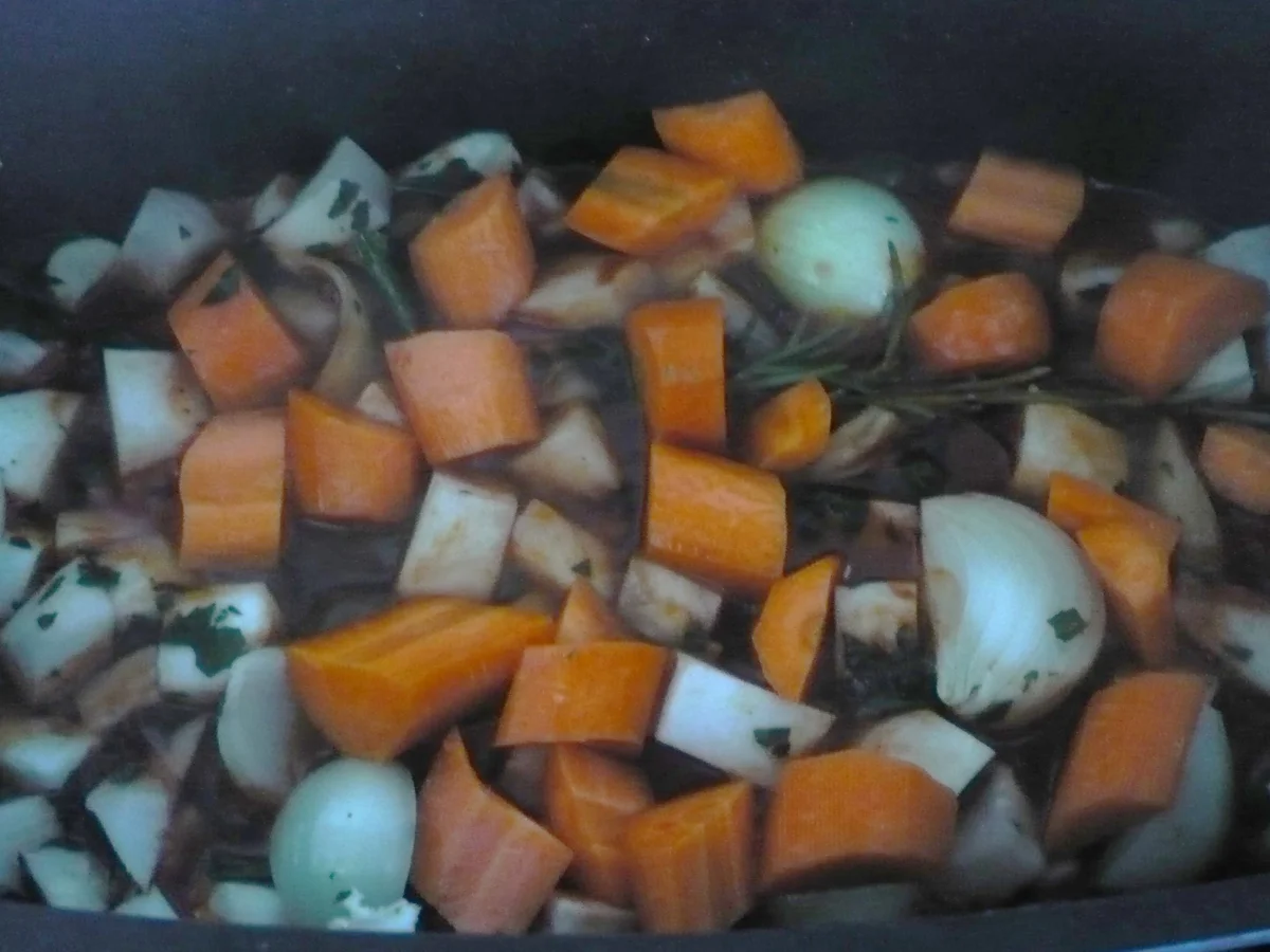 Rezept: Geschmorte Beinscheiben Bild Nr. 5209 Geschmorte Beinscheiben - Rezept - Bild Nr. 5209