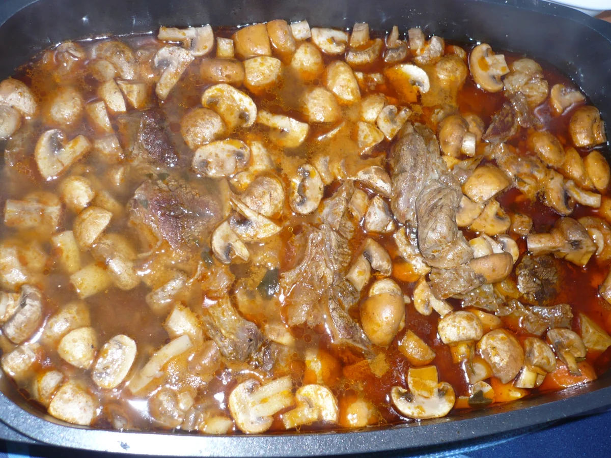 Rezept: Geschmorte Beinscheiben Bild Nr. 2 Geschmorte Beinscheiben - Rezept - Bild Nr. 2