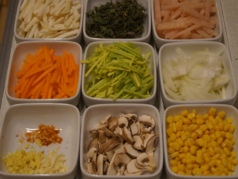 Sauer scharfe Suppe im Wok - Rezept - Bild Nr. 5206