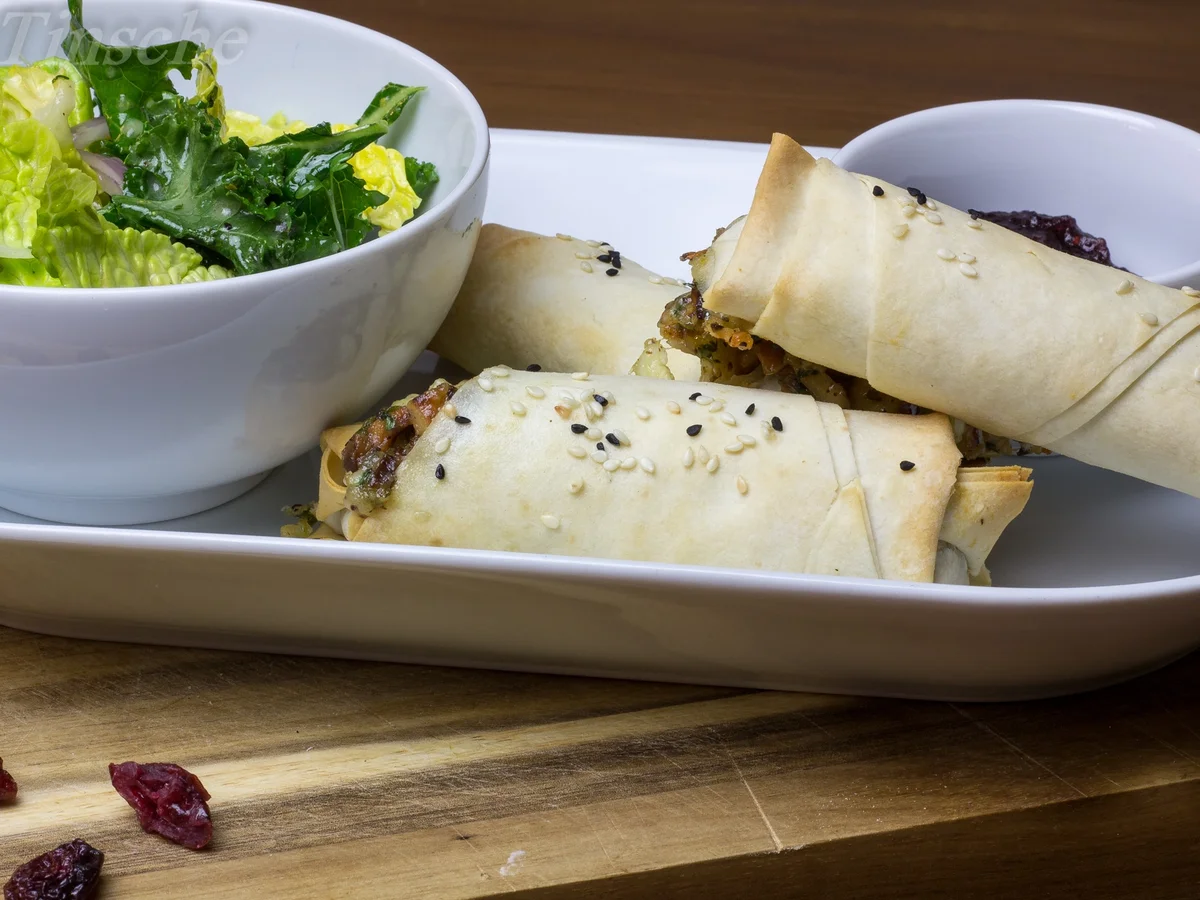 Camembert-Cashew-Röllchen - Rezept - Bild Nr. 5204