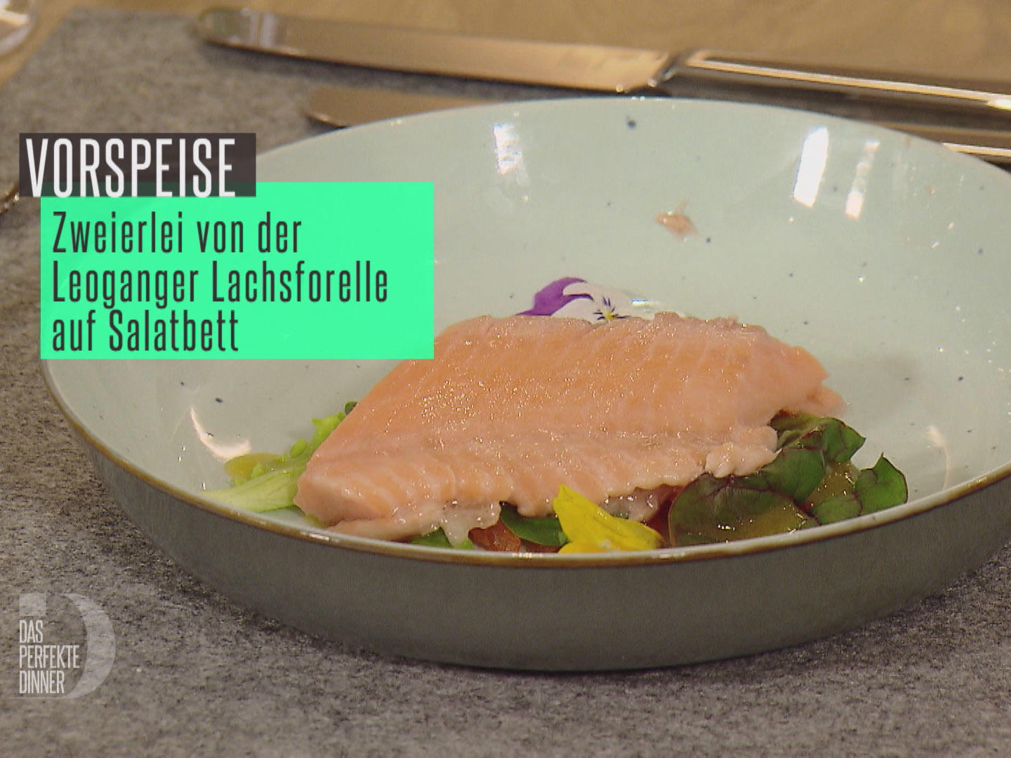 Zweierlei von der Leoganger Lachsforelle - Rezept By Das perfekte Dinner