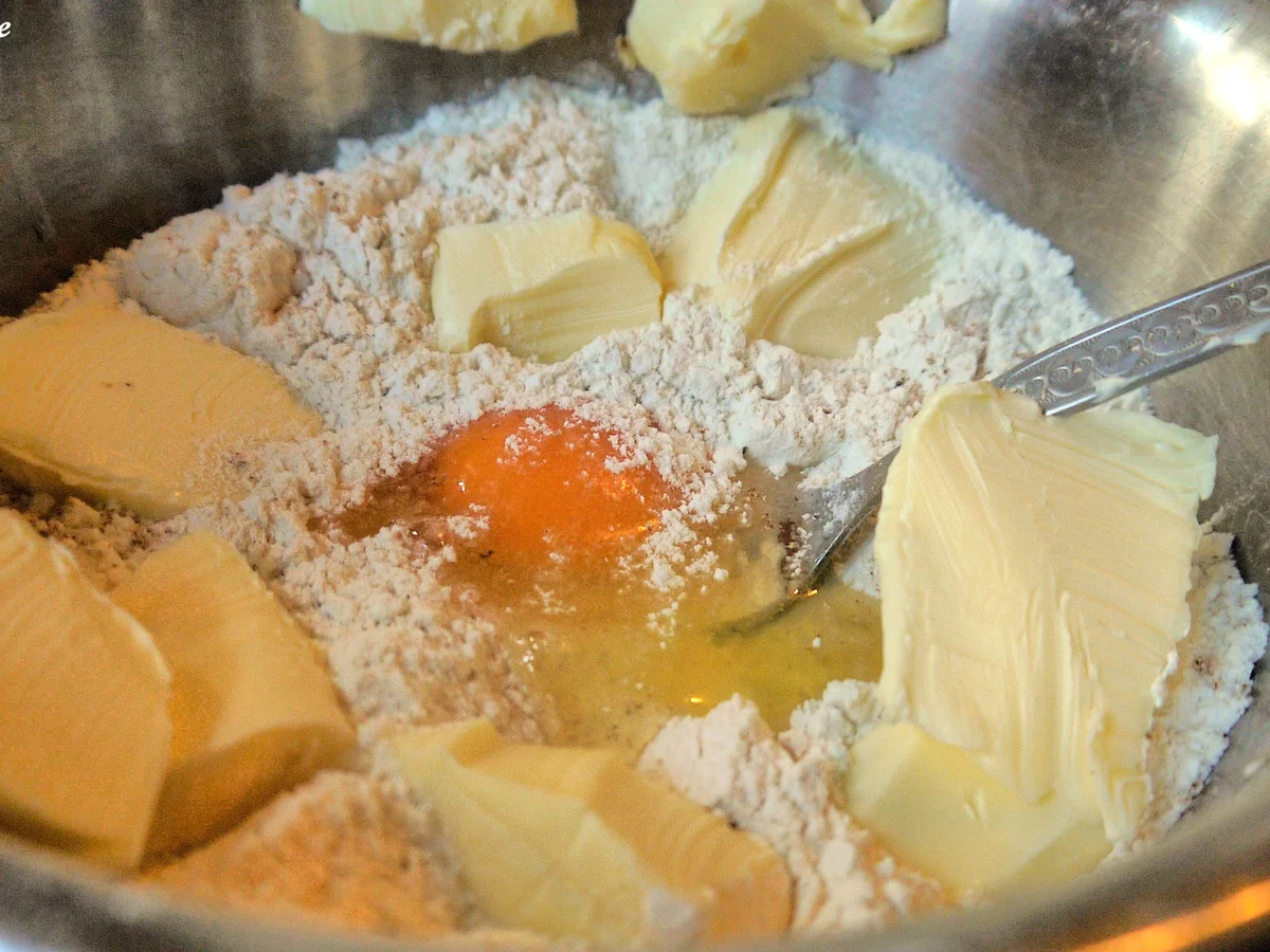 Rosenkohltarte mit karamellisierten Möhrchen - Rezept - Bild Nr. 4