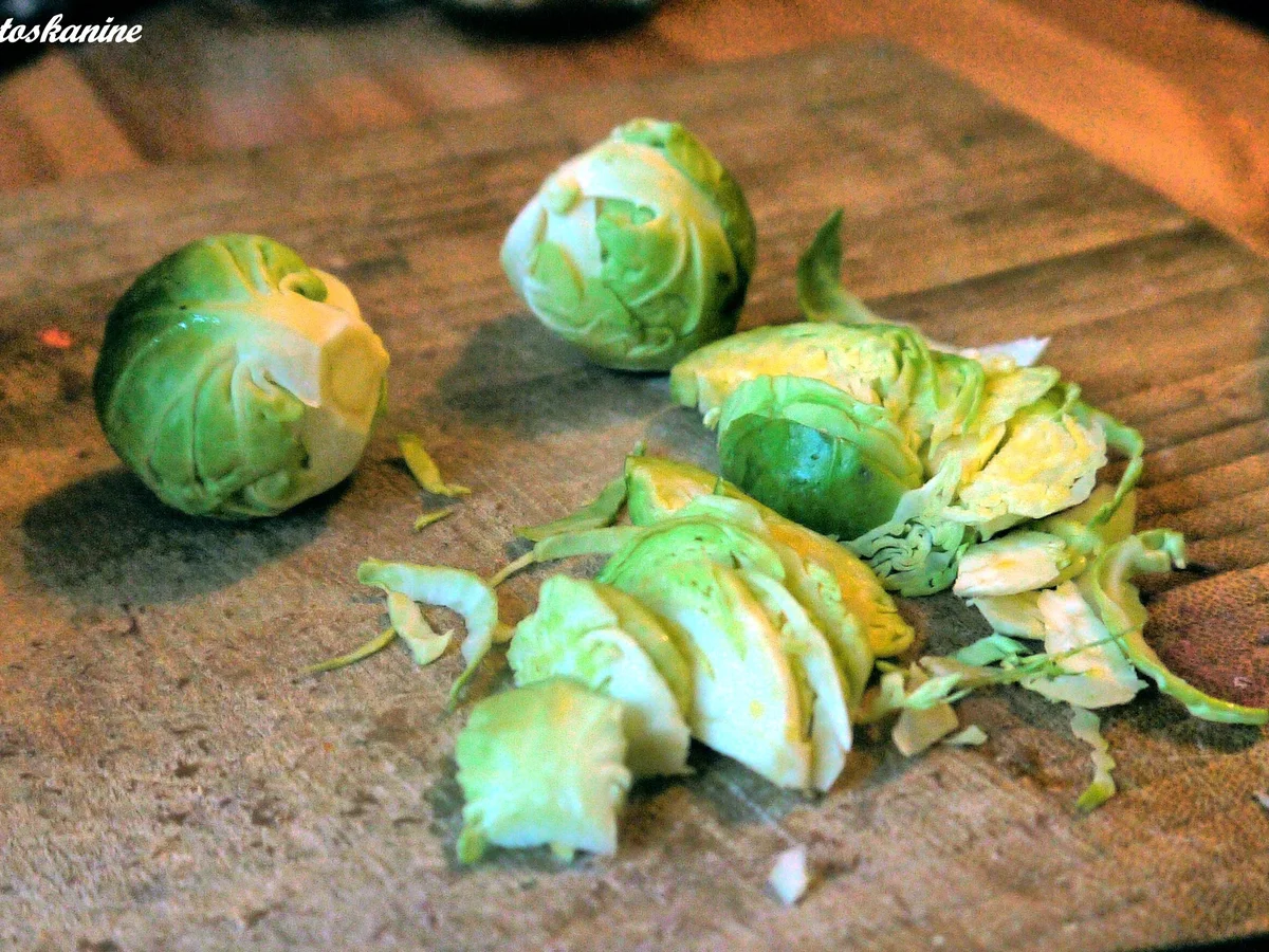 Rosenkohltarte mit karamellisierten Möhrchen - Rezept - Bild Nr. 8