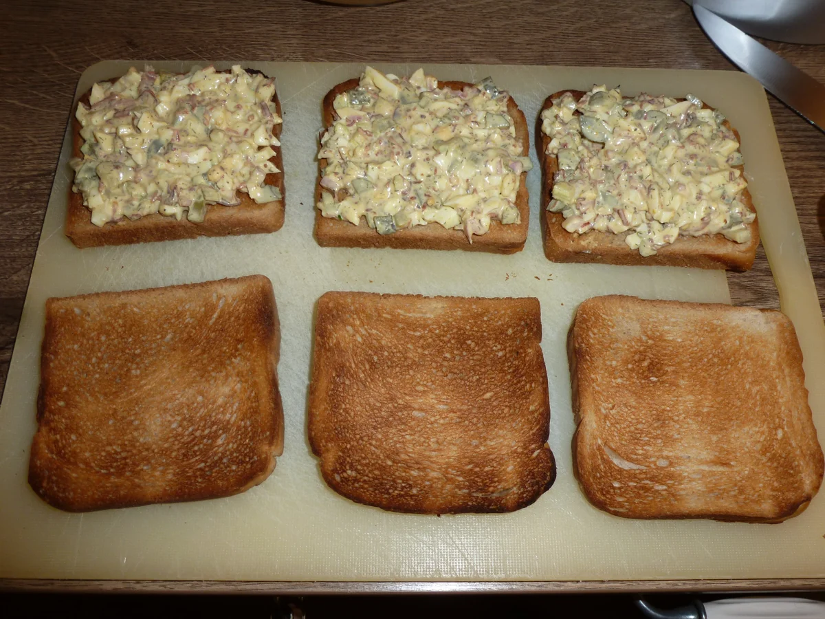 Eier-Sandwich - Rezept - Bild Nr. 5204