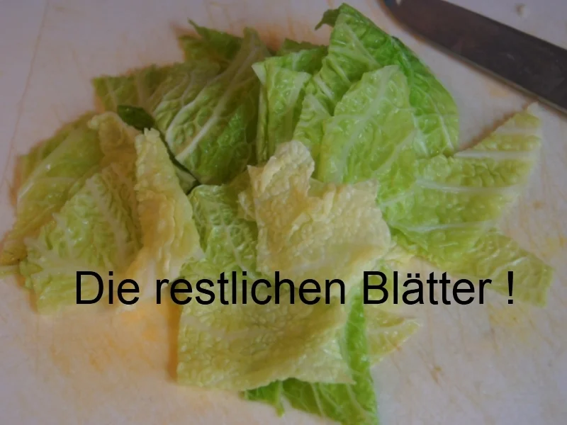 Wirsing-Hähnchen-Rouladen auf pikanter Wirsingsauce - Rezept - Bild Nr. 5208