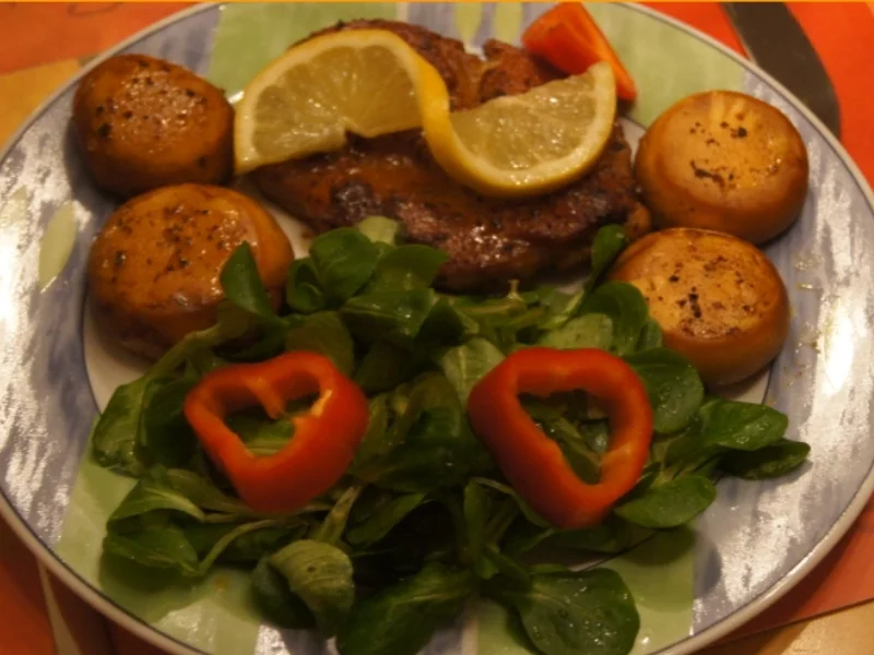 Rezept: Paprika Steak mit Beilagen III Bild Nr. 5202 Paprika Steak mit Beilagen III - Rezept - Bild Nr. 5202