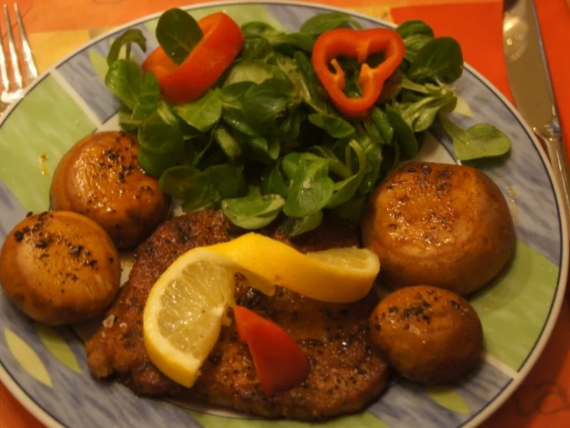 Rezept: Paprika Steak mit Beilagen III Bild Nr. 5208 Paprika Steak mit Beilagen III - Rezept - Bild Nr. 5208