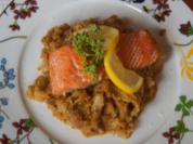Wildlachsfilet auf herzhaften Wirsingbett - Rezept - Bild Nr. 5208