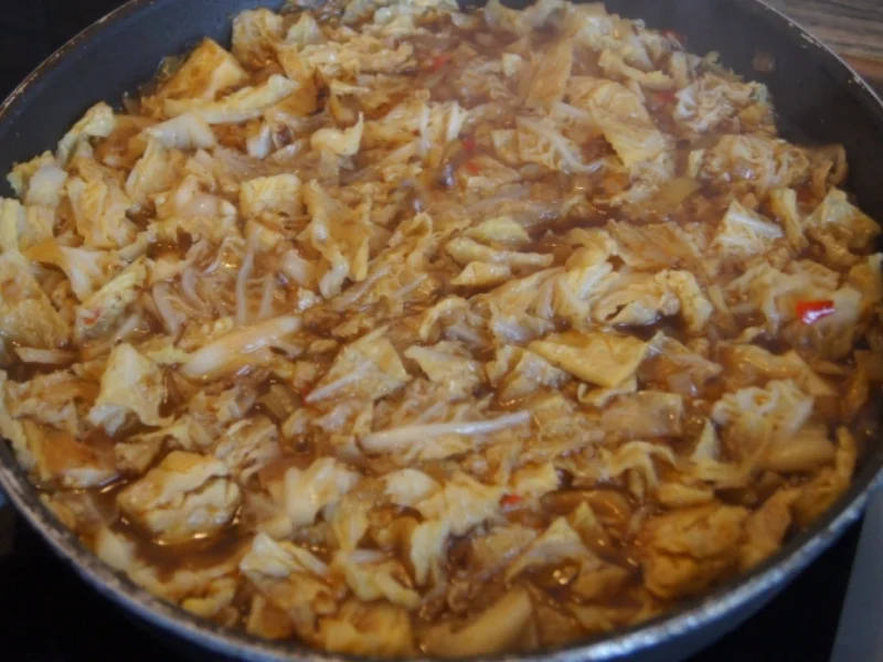 Wildlachsfilet auf herzhaften Wirsingbett - Rezept - Bild Nr. 5217