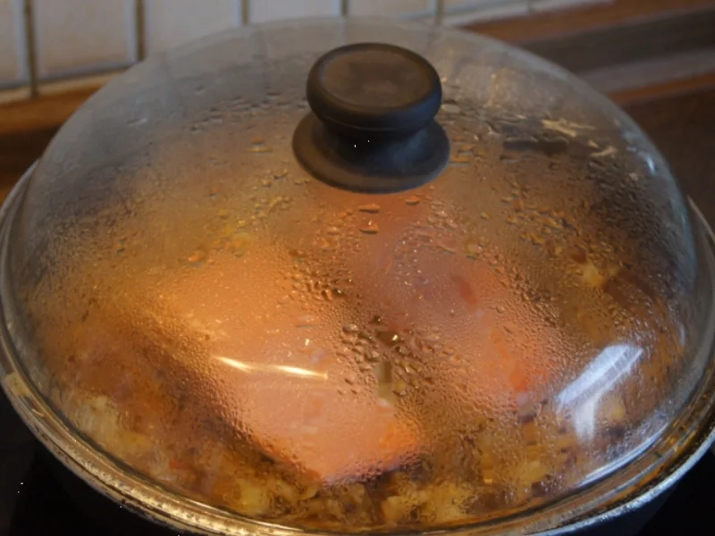 Wildlachsfilet auf herzhaften Wirsingbett - Rezept - Bild Nr. 5218