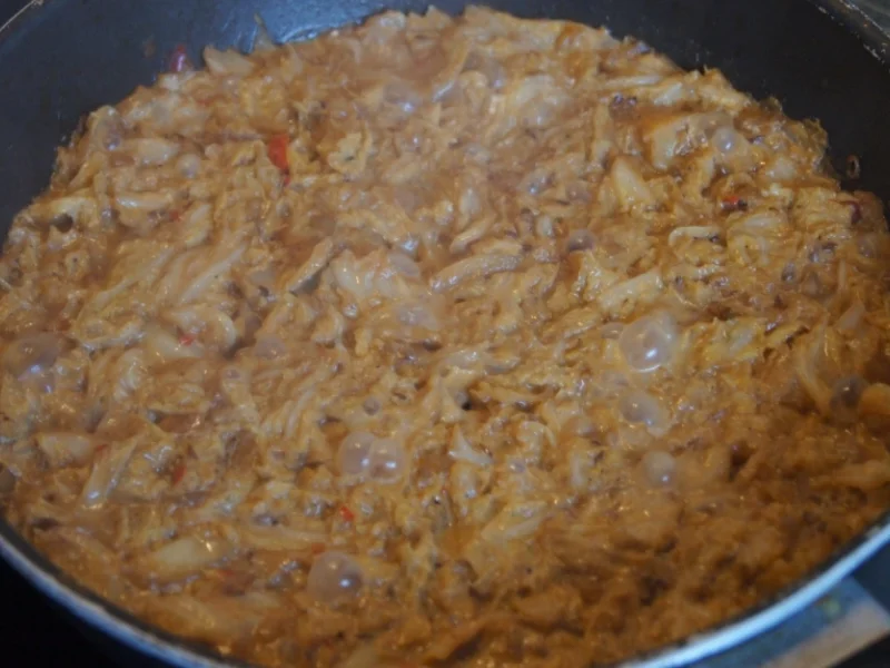 Wildlachsfilet auf herzhaften Wirsingbett - Rezept - Bild Nr. 5219