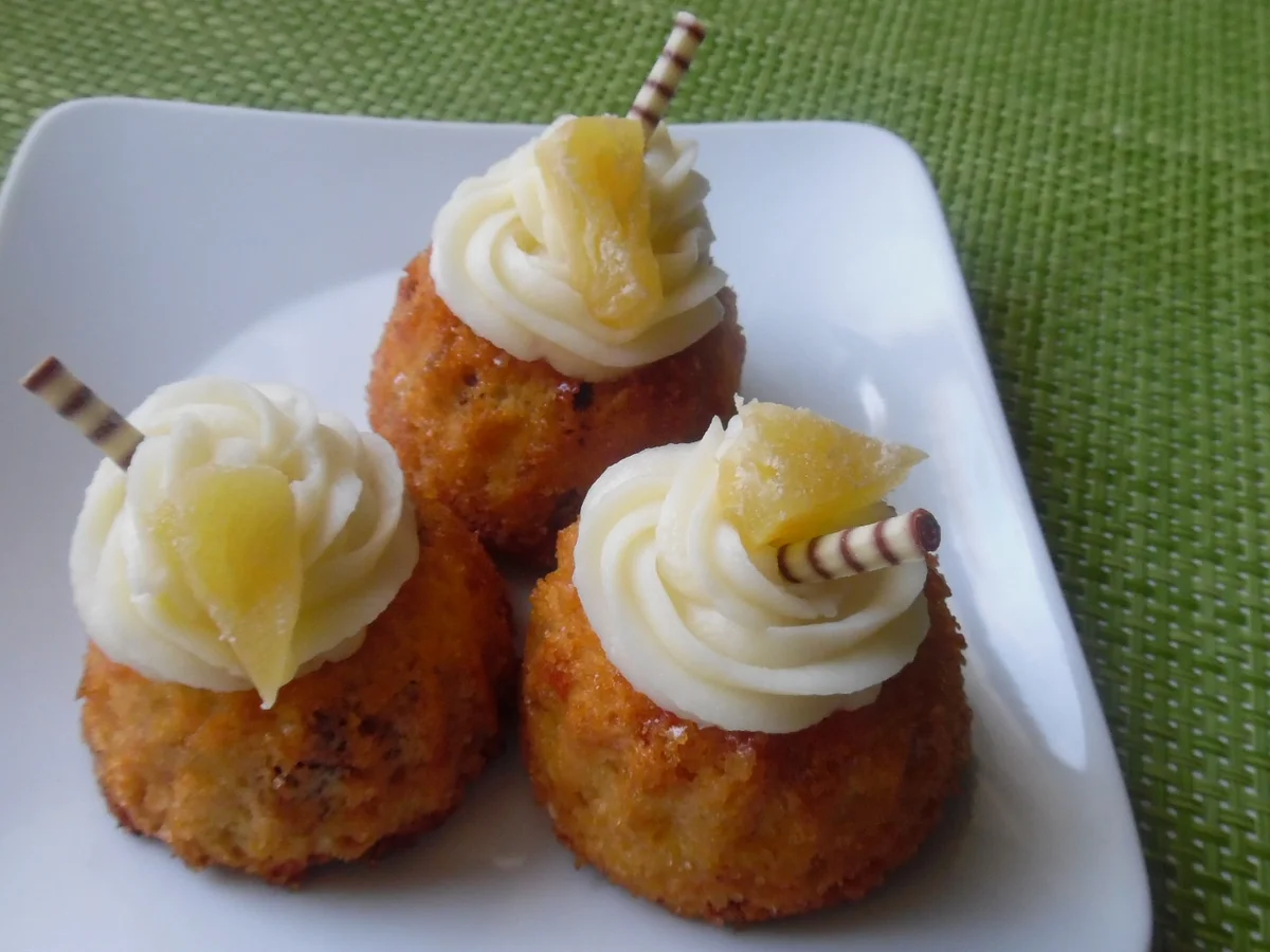 Rezept: Pina Colada-Törtchen Bild Nr. 5217 Pina Colada-Törtchen - Rezept - Bild Nr. 5217