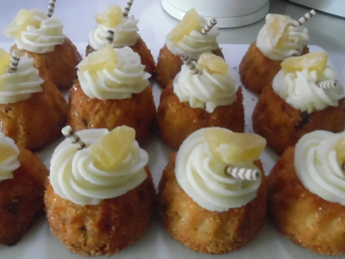 Rezept: Pina Colada-Törtchen Bild Nr. 5219 Pina Colada-Törtchen - Rezept - Bild Nr. 5219