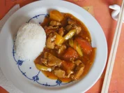 Schweinefilet süß sauer mit Basmati Reis - Rezept - Bild Nr. 5209