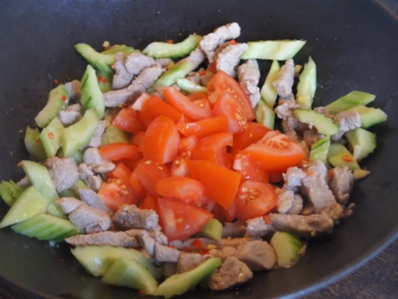 Schweinefilet süß sauer mit Basmati Reis - Rezept - Bild Nr. 5217