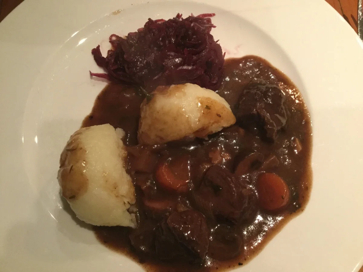 Mufflonragout in dunkler Soße - Rezept - Bild Nr. 5220