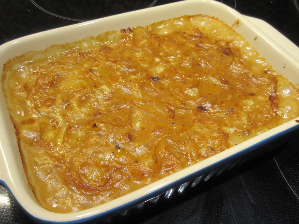 Geflügel: Hühnerbrust mit Zwiebelsoße aus dem Rohr - Rezept - Bild Nr. 5222