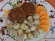 Rindfleischbuletten mit herzhaften Rosenkohl - Rezept - Bild Nr. 5215