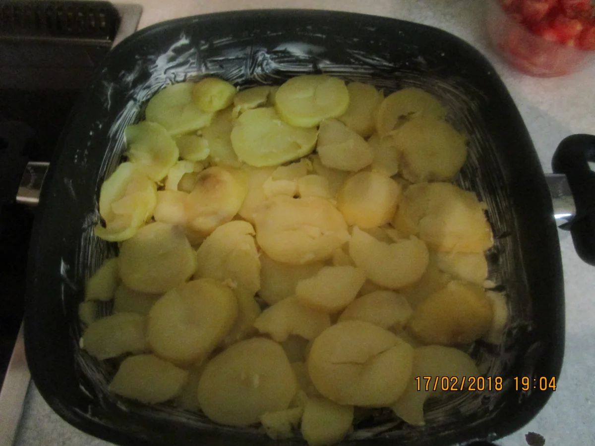 Auflauf: Reste vom Irish Stew mit Hackfleisch - Rezept - Bild Nr. 5233