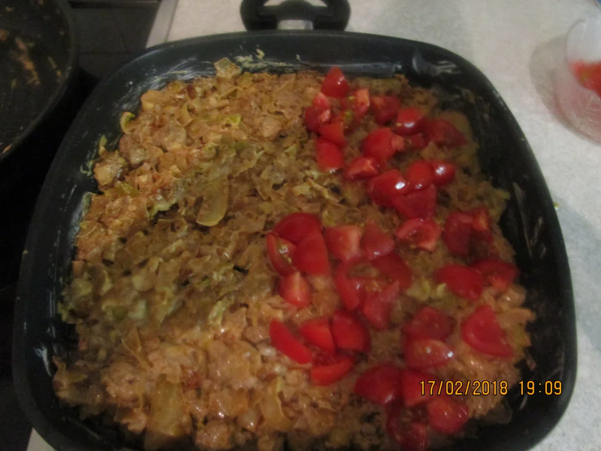 Auflauf: Reste vom Irish Stew mit Hackfleisch - Rezept - Bild Nr. 5234