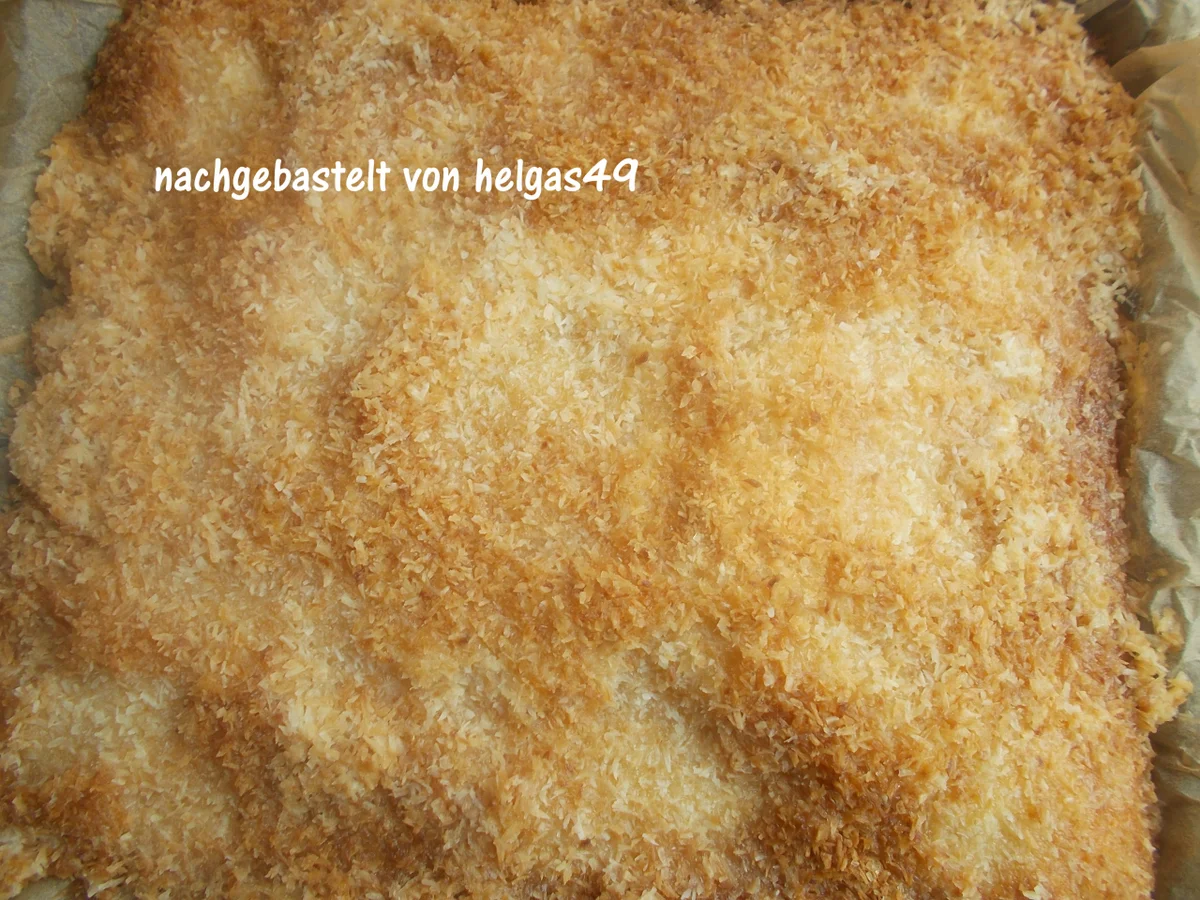 Buttermilch Kokoskuchen mit Tassenberechnung - Rezept - Bild Nr. 5220