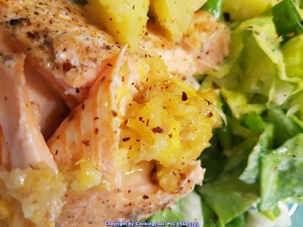 Lachsfilet Orangenbutter à la Biggi - Rezept - Bild Nr. 5223