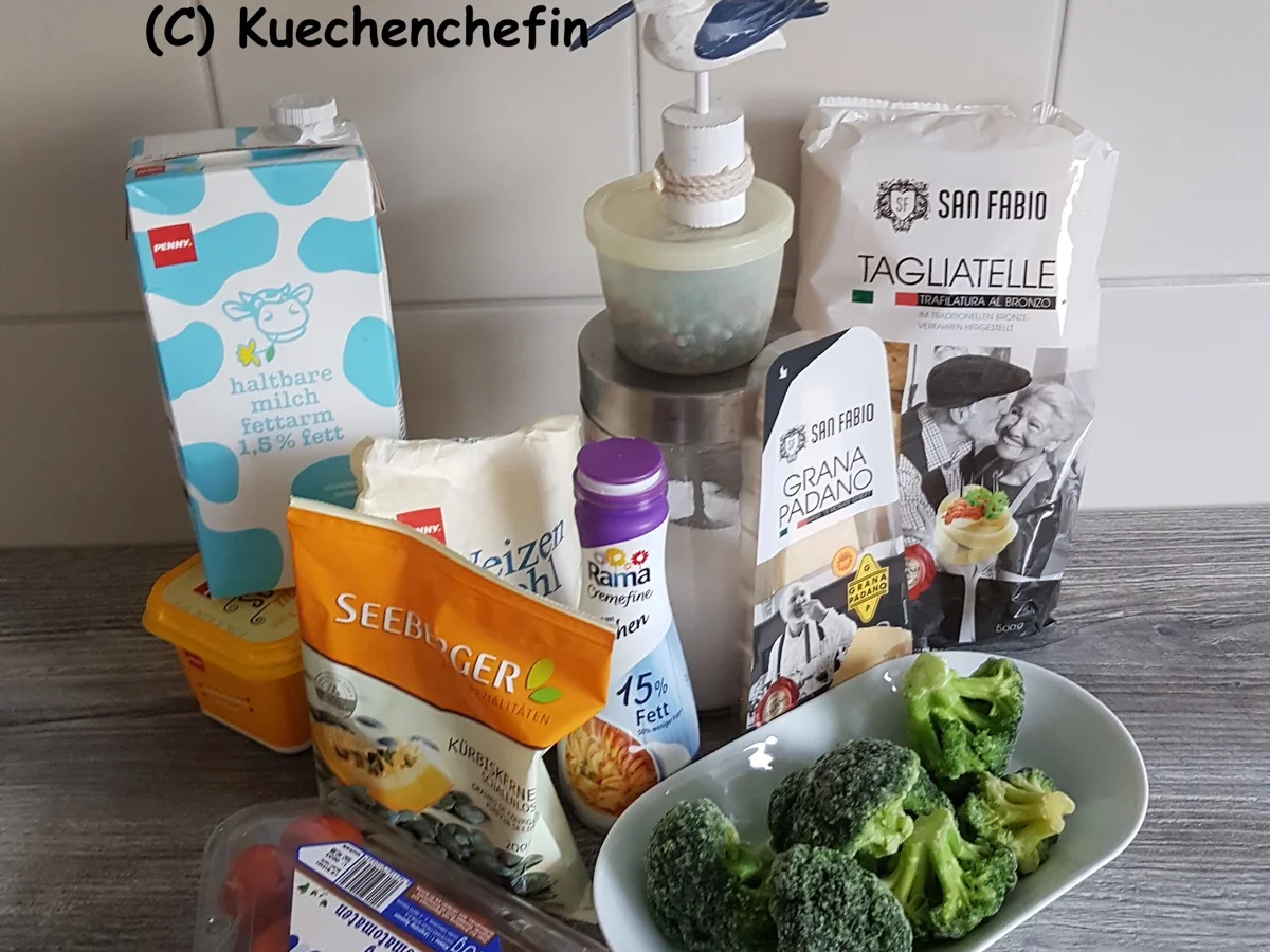 Pasta mit Brokkoli in Käsesauce - Rezept - Bild Nr. 5228