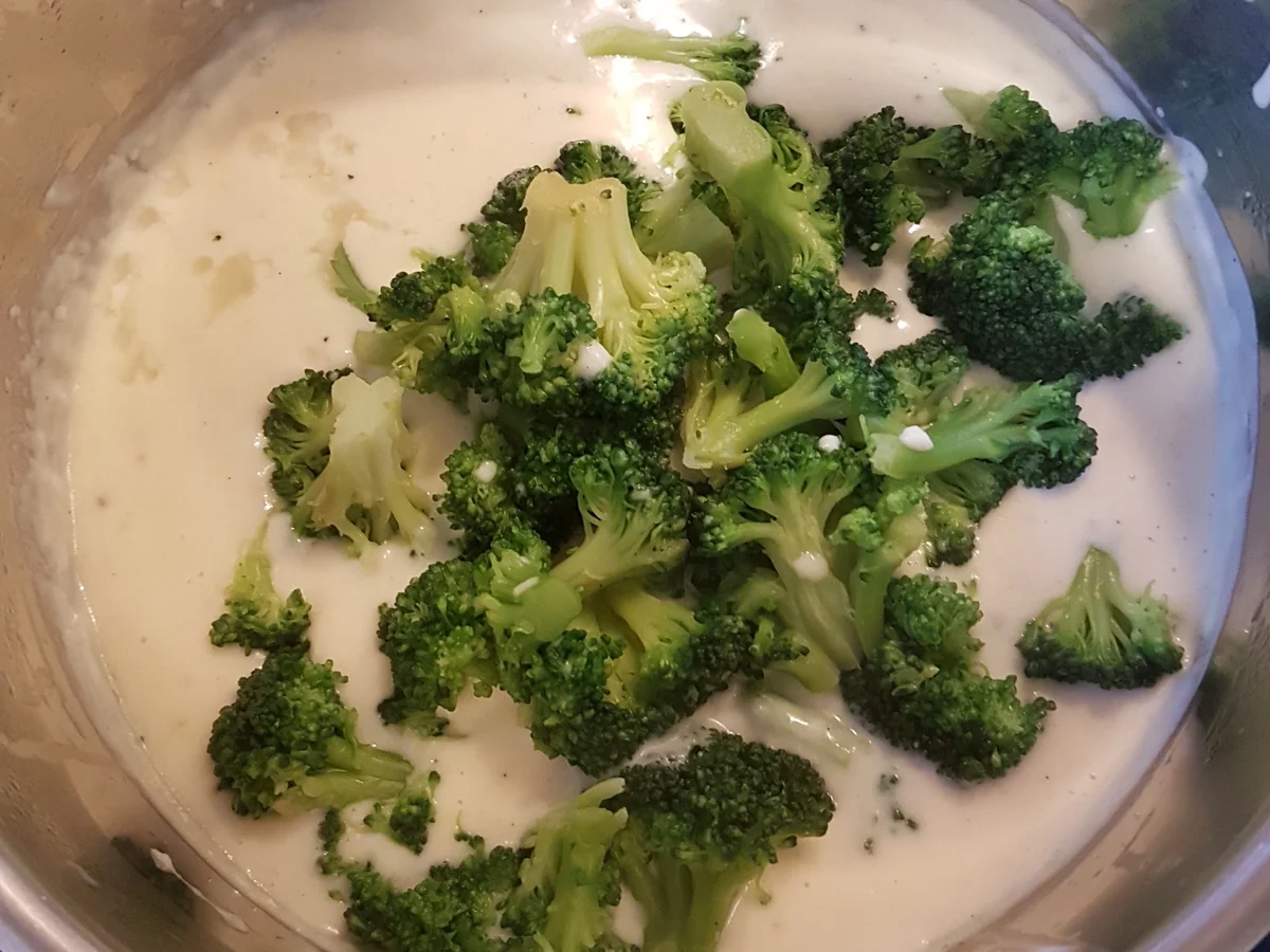 Pasta mit Brokkoli in Käsesauce - Rezept - Bild Nr. 5241