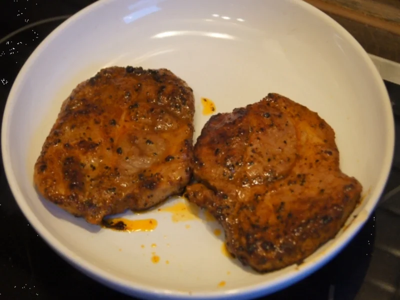 Paprika Steak mit Beilagen IV - Rezept - Bild Nr. 5241