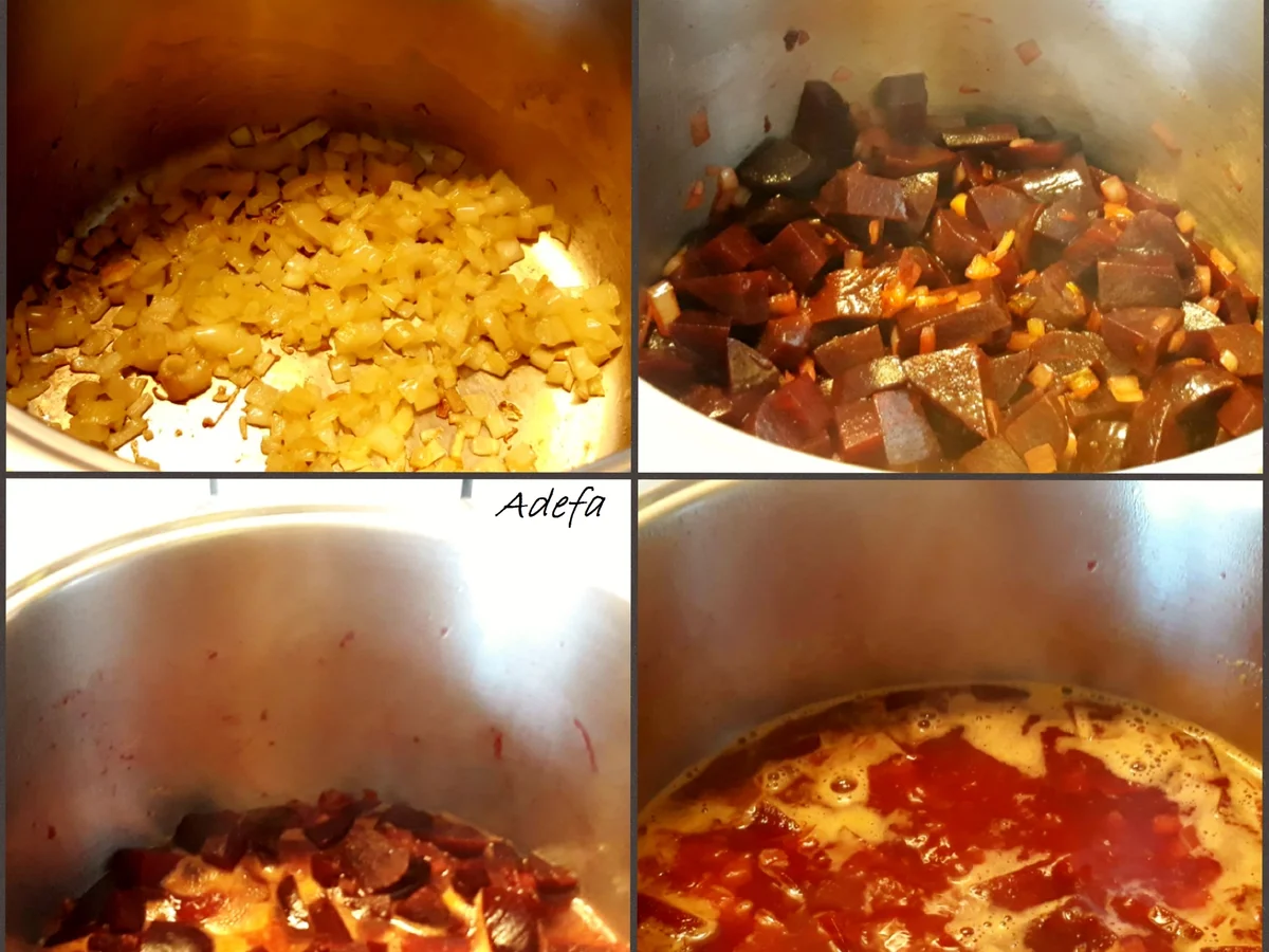 Rezept: Fruchtige Rote Bete - Creme - Suppe Bild Nr. 5229 Fruchtige Rote Bete - Creme - Suppe - Rezept - Bild Nr. 5229