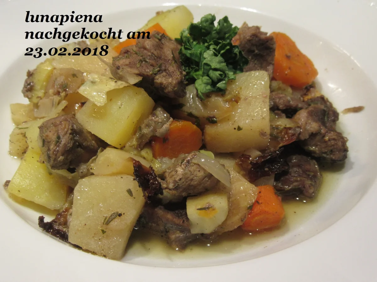 "Bäckeoffe" ... - Rezept - Bild Nr. 5249