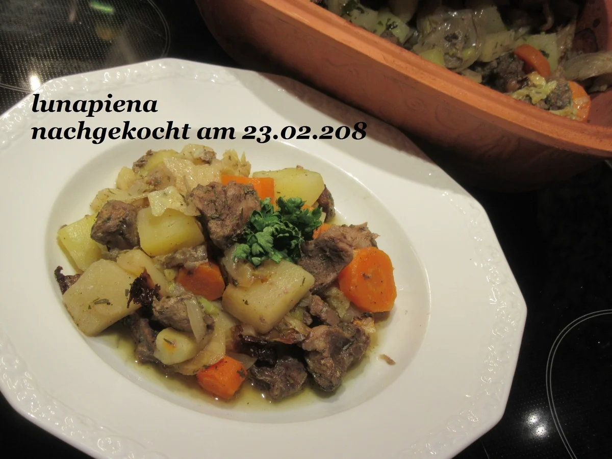 "Bäckeoffe" ... - Rezept - Bild Nr. 5250