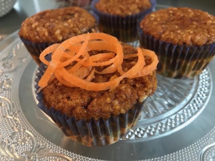 Supersaftige Karottenmuffins glutenfrei - schnell &amp; einfach - von Divina