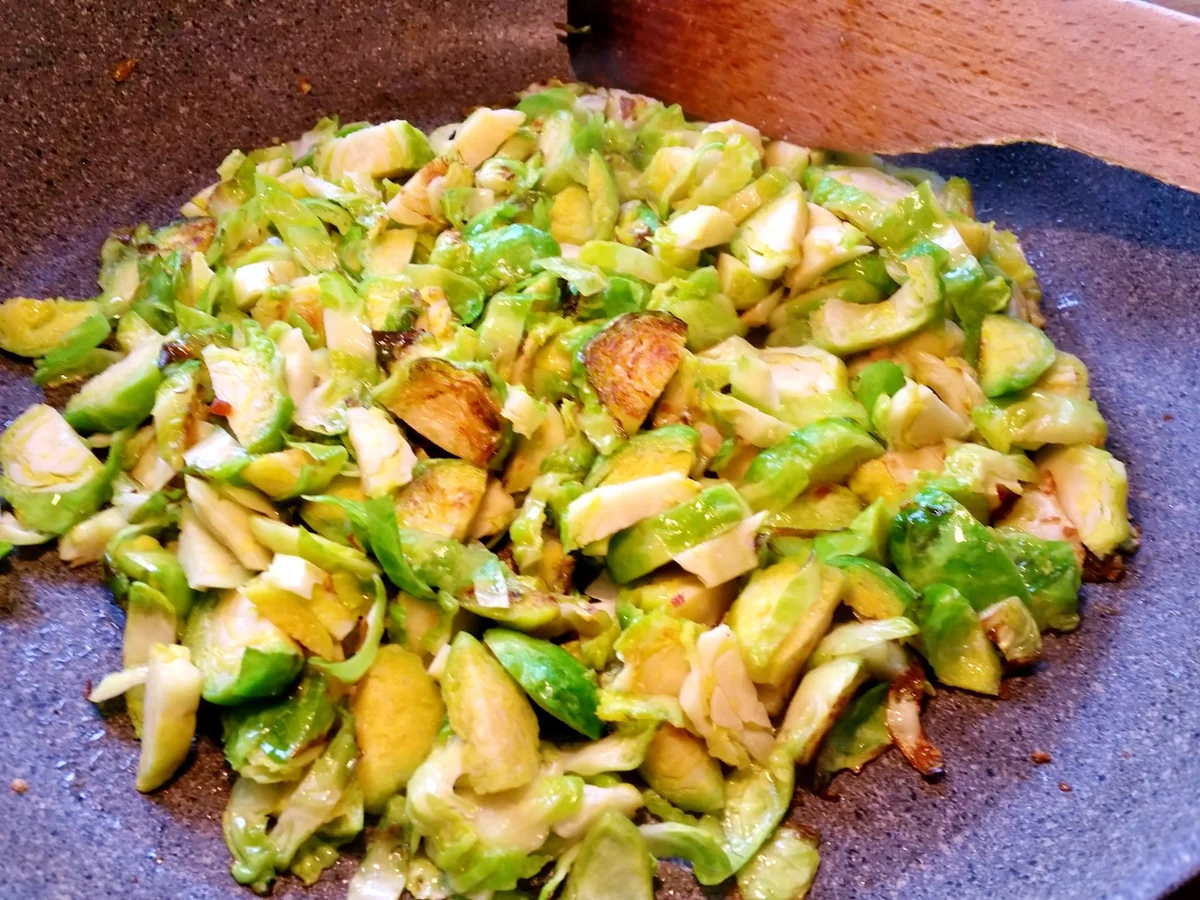 "Gebratener" Rosenkohl - Rezept - Bild Nr. 4