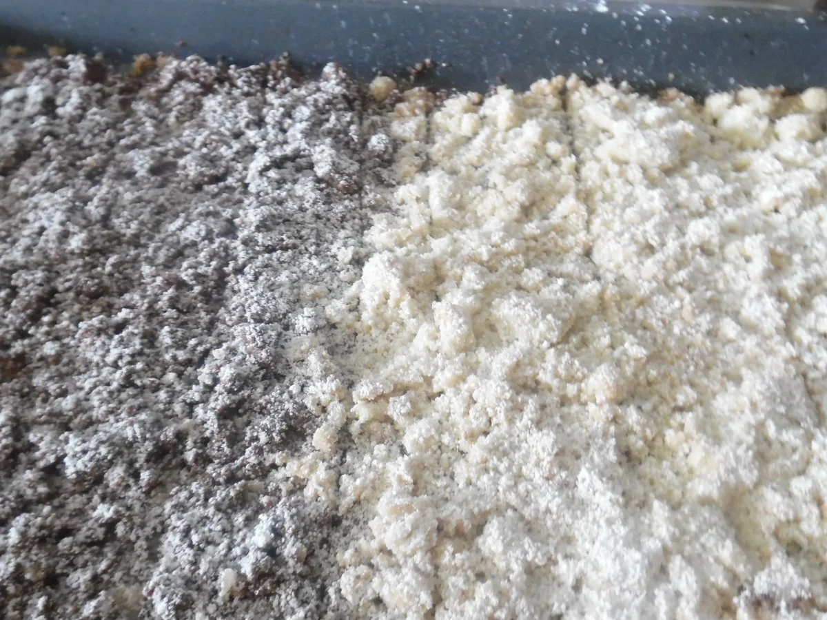 Streusel-Knusper-Kekse "black and white" - Rezept - Bild Nr. 5231