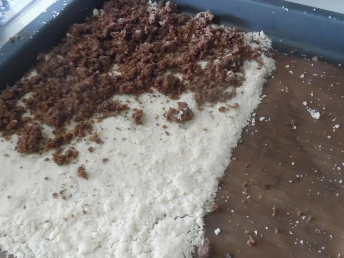 Streusel-Knusper-Kekse "black and white" - Rezept - Bild Nr. 5234