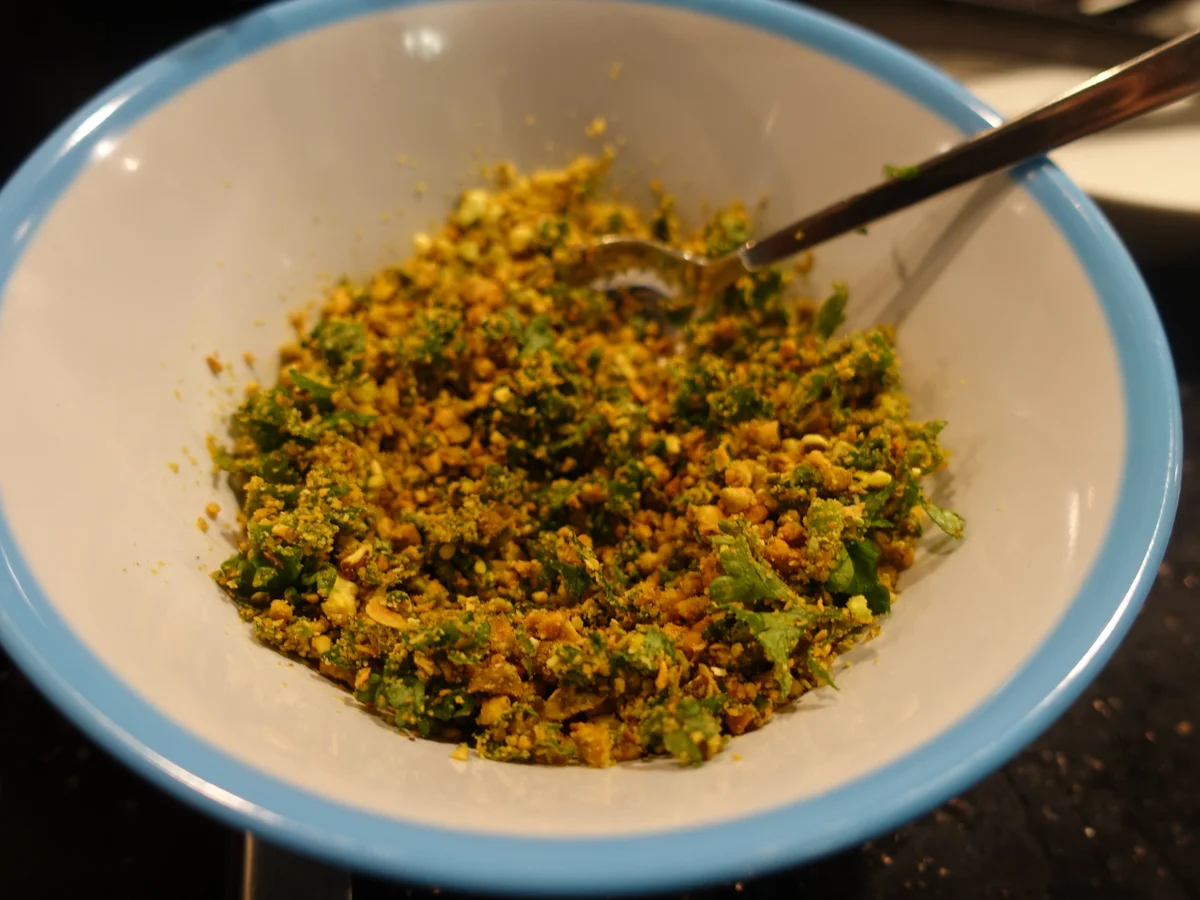 Schweinefilet im Teig mit Philadelphia und Pistazien mit glasierten Karotten - Rezept - Bild Nr. 5239