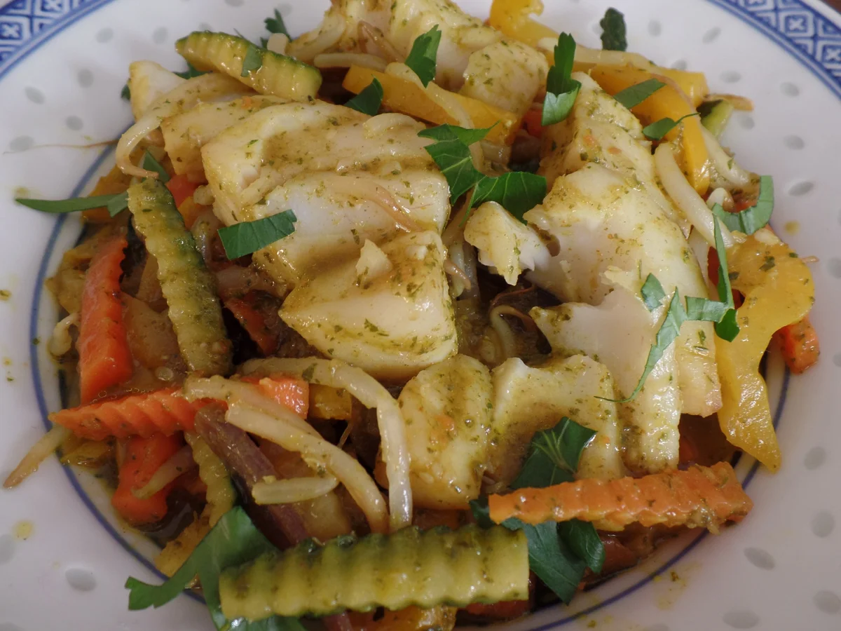 Asiatischer Fisch-Wok - Rezept - Bild Nr. 5237