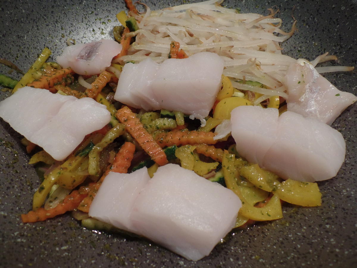 Asiatischer Fisch-Wok - Rezept - Bild Nr. 5252