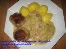 Fleisch – Speckfrikadellen auf Lauchgemüse mit Salzkartoffeln - Rezept - Bild Nr. 5247