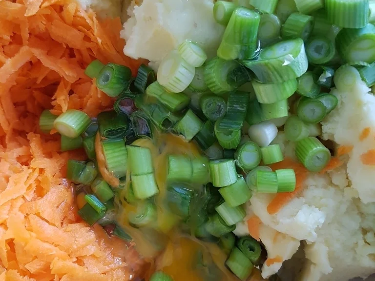 Kartoffelstampf + Gemüse usw. - Rezept - Bild Nr. 5250