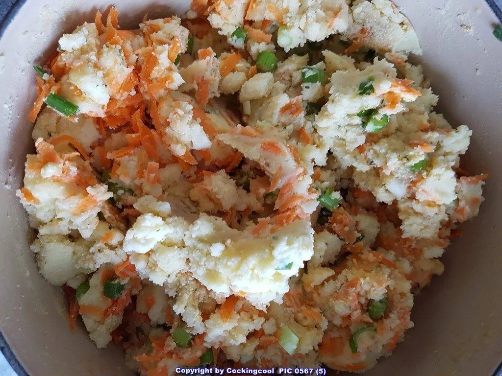 Kartoffelstampf + Gemüse usw. - Rezept - Bild Nr. 5251