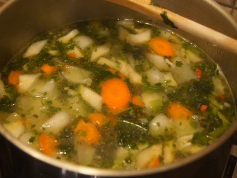 Thailändische Hühnersuppe - Rezept - Bild Nr. 5254