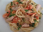 Spaghetti mit Zitronen-Thunfischsauce - Rezept - Bild Nr. 5248