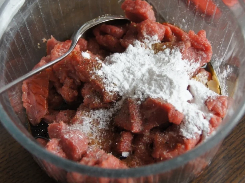 Gebratenes Rindfleisch mit Gemüse, Austernsauce und Jasmin-Reis - Rezept - Bild Nr. 5249