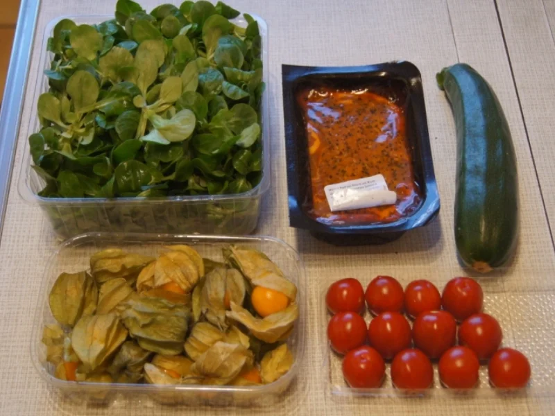 Paprika Steak mit Beilagen V - Rezept - Bild Nr. 5249